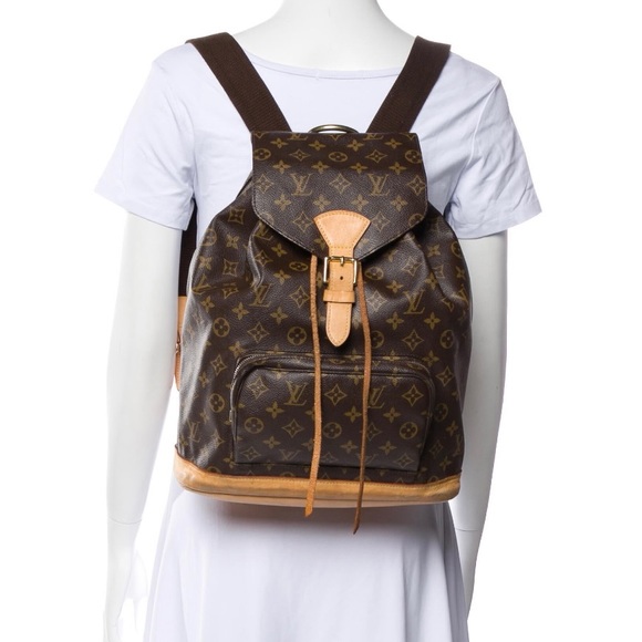 Gently loved Louis Vuitton backpack - Picture 2 of 3